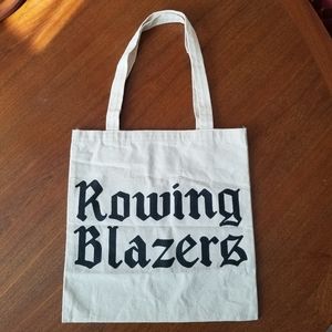 NEW Rowing Blazers Canvas Tote Bag NWOT